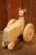 画像1: ct-251010-14 Mickey Mouse / SUN RUBBER 1940's Mickey's Tractor (1)