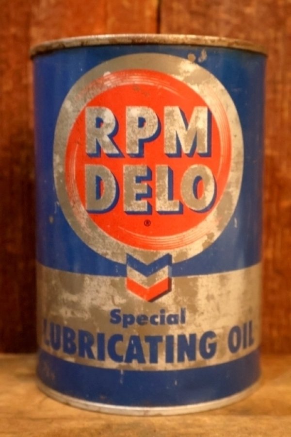 画像1: dp-251008-87 RPM DELO 1950's Special LUBRICATING OIL ONE QUART CAN