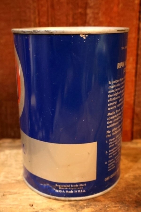 画像3: dp-251008-87 RPM 1950's AVITATION OIL COMPOUNDED ONE QUART CAN
