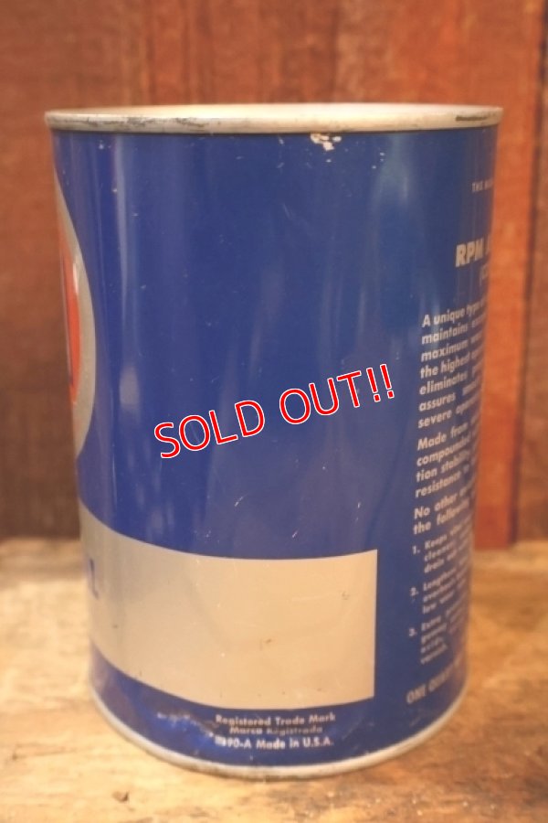 画像3: dp-251008-87 RPM 1950's AVITATION OIL COMPOUNDED ONE QUART CAN