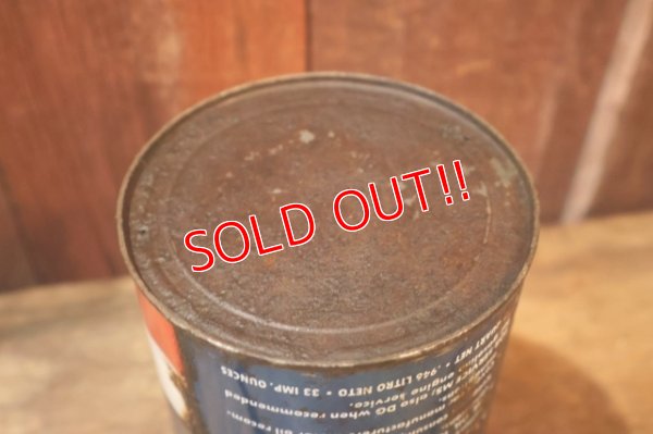 画像6: dp-251008-87 RPM 1960's SUPREME MOTOR OIL ONE QUART CAN