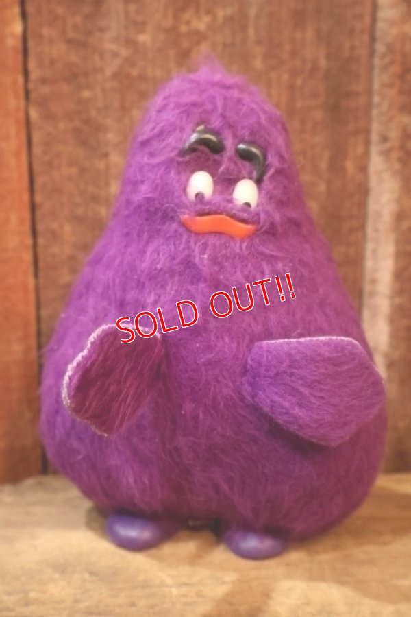 画像1: ct-251105-49 McDonald's / Remco 1976 Doll "Grimace"