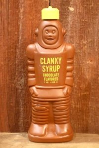ct-251010-03 FAMILY FOODS INC. 1964 CLANKY SYLUP CHOCOLATE FLAVER BOTTLE