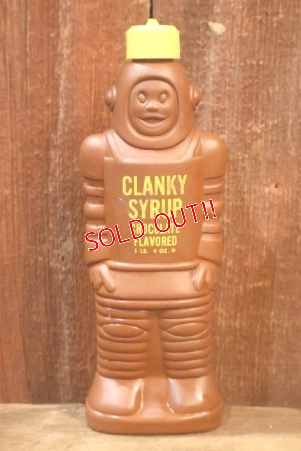 画像1: ct-251010-03 FAMILY FOODS INC. 1964 CLANKY SYLUP CHOCOLATE FLAVER BOTTLE