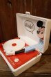 画像7: ct-251105-43 Mickey Mouse / Concent Hall 1960's-1970's Record Player (7)