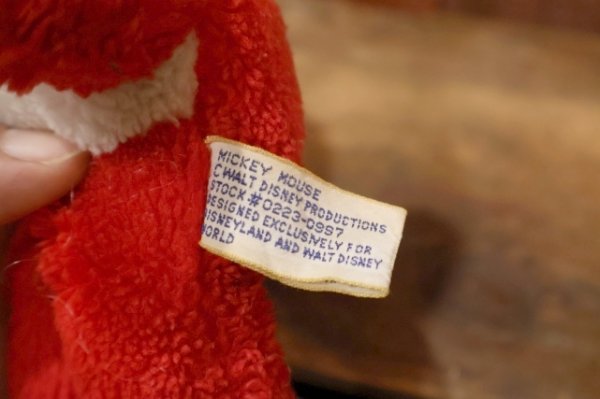 画像10: ct-251010-20 Mickey Mouse / GUND 1970's〜 Rubber Face Doll