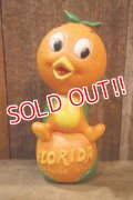 ct-251105-70 Florida Orange Bird 1970's-1980's Squeaky Doll
