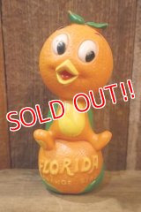 ct-251105-70 Florida Orange Bird 1970's-1980's Squeaky Doll