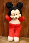 ct-251010-20 Mickey Mouse / GUND 1970's〜 Rubber Face Doll