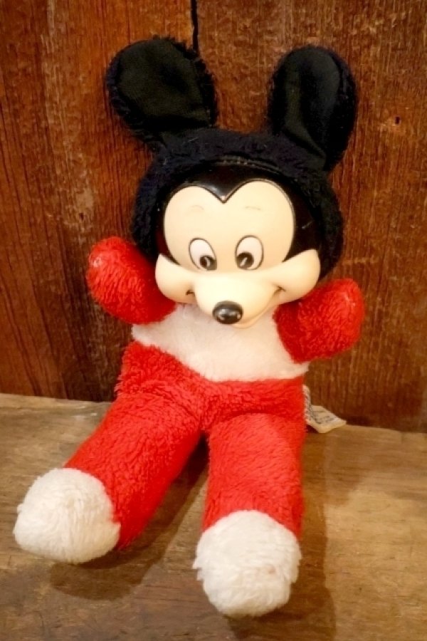 画像3: ct-251010-20 Mickey Mouse / GUND 1970's〜 Rubber Face Doll
