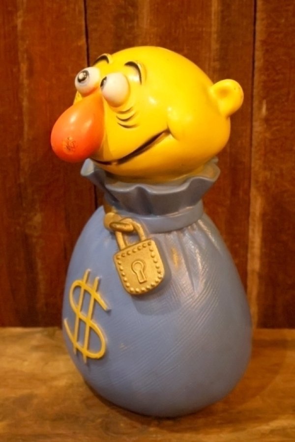 画像5: ct-251105-50 PLAY PAL PLASTIC. 1971 "Mr. Moneybags" Coin Bank
