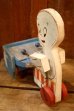 画像12: ct-251105-52 Casper / The American Pre-School Toy 1962 Musical Pull Toy (12)