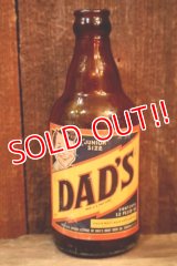 dp-251105-01 DAD'S ROOT BEER / 1950's "JUNIOR SIZE" 12 FLUID OZ. BOTTLE