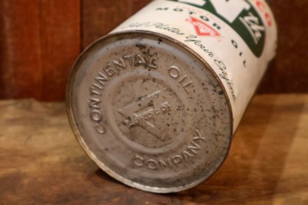 画像9: dp-251008-87 CONOCO 1940's N th MOTOR OIL ONE U.S. QUART CAN