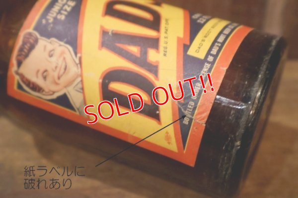 画像4: dp-251105-01 DAD'S ROOT BEER / 1950's "JUNIOR SIZE" 12 FLUID OZ. BOTTLE