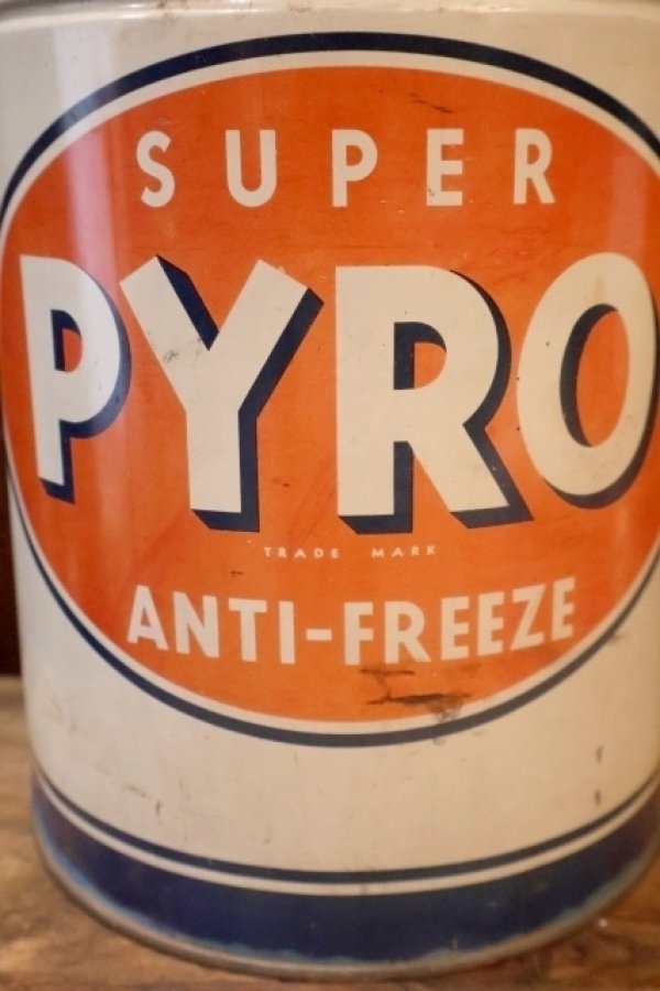 画像2: dp-251008-63 SUPER PYRO 1950's ANTI-FREEZE ONE IMPERIAL GALLON CAN