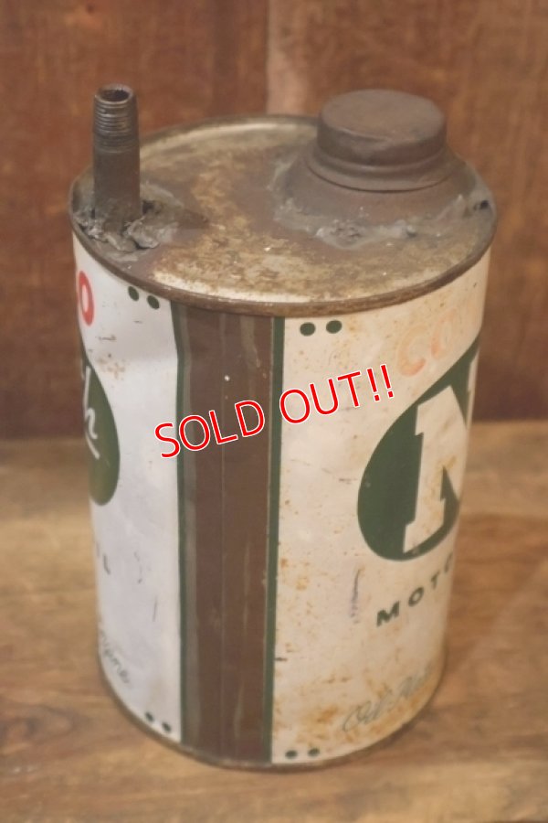画像8: dp-251008-87 CONOCO 1940's N th MOTOR OIL ONE U.S. QUART CAN