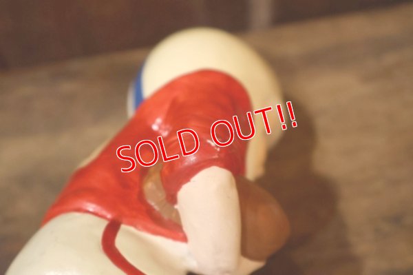 画像7: dp-251105-33 Sears 1970's Chalk Ware Football Player Coin Bank