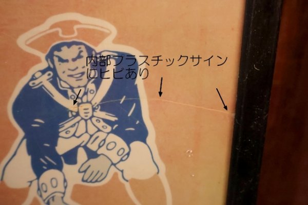 画像6: dp-251008-11 New England Patriots × Lite Beer 1980's-1990's Plastic Sign