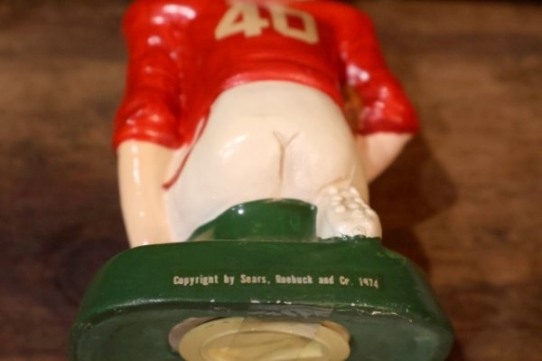 画像8: dp-251105-33 Sears 1970's Chalk Ware Football Player Coin Bank