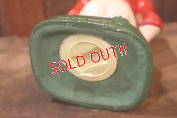 画像9: dp-251105-33 Sears 1970's Chalk Ware Football Player Coin Bank