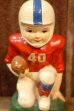 画像2: dp-251105-33 Sears 1970's Chalk Ware Football Player Coin Bank (2)