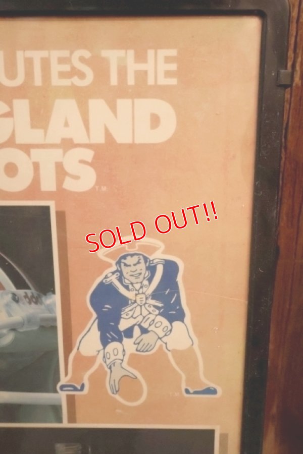 画像5: dp-251008-11 New England Patriots × Lite Beer 1980's-1990's Plastic Sign