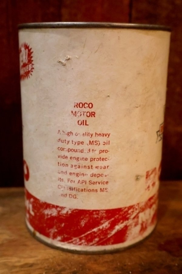 画像4: dp-251008-72 RICHFIELD 1960's ROCO MOTOR OIL ONE U.S. QUART CAN