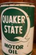 画像2: dp-251008-87 QUAKER STATE 1950's-1960's MOTOR OIL ONE U.S. QUART CAN (2)