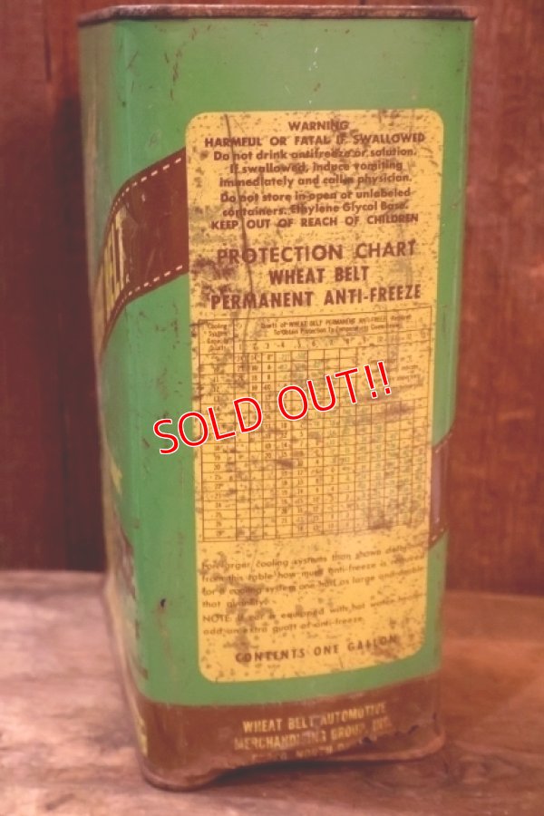 画像4: dp-251008-72 WHEAT BELT ANTI-FREEZE ONE U.S. GALLON CAN