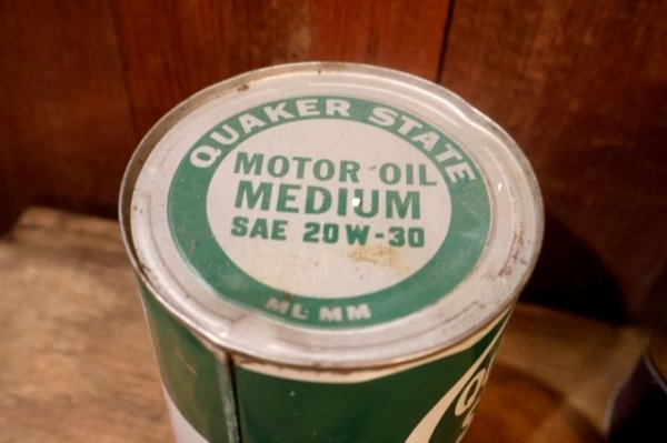 画像6: dp-251008-87 QUAKER STATE 1950's-1960's MOTOR OIL ONE U.S. QUART CAN