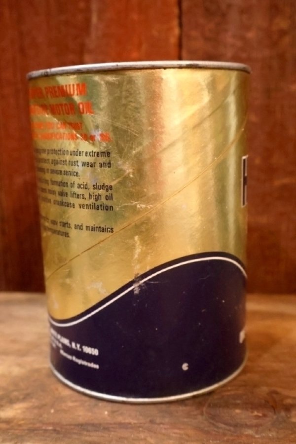 画像5: dp-251008-87 TEXACO 1970's HAVOLINE SUPER PREMIUM OIL ONE U.S. GALLON CAN