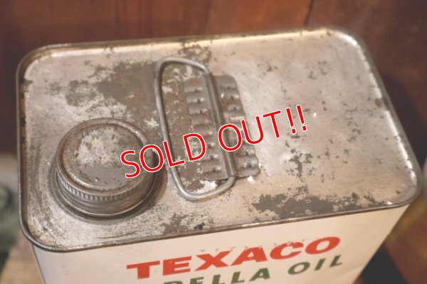 画像7: dp-251008-87 TEXACO 1970's CAPELLA OIL ONE U.S. GALLON CAN