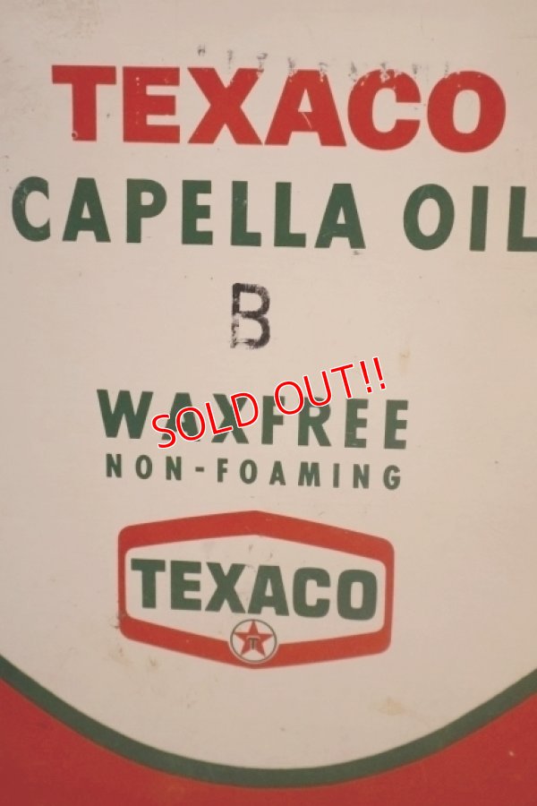 画像2: dp-251008-87 TEXACO 1970's CAPELLA OIL ONE U.S. GALLON CAN