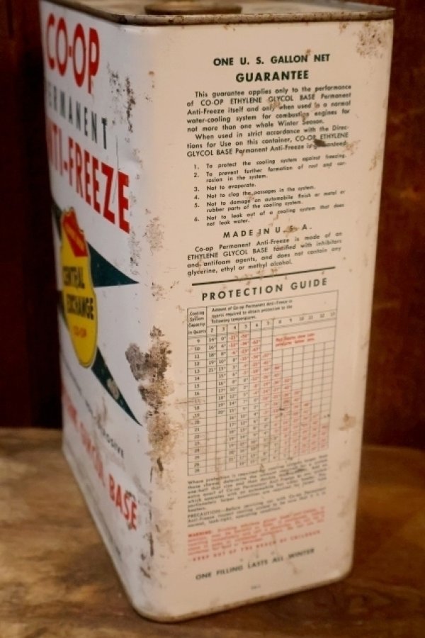 画像4: dp-251008-72 CO-OP PERMANENT ANTI-FREEZE ONE U.S. GALLON CAN