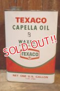 dp-251008-87 TEXACO 1970's CAPELLA OIL ONE U.S. GALLON CAN