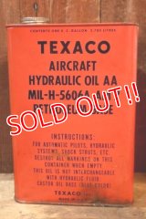 dp-251008-72 TEXACO AIRCRAFT HYDRAULIC OIL ONE U.S. GALLON CAN