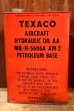 画像1: dp-251008-72 TEXACO AIRCRAFT HYDRAULIC OIL ONE U.S. GALLON CAN (1)