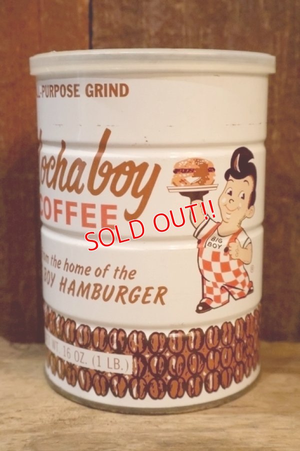 画像1: ct-250804-01 Bob's Big Boy / 1960's Mocha Boy Coffee Can