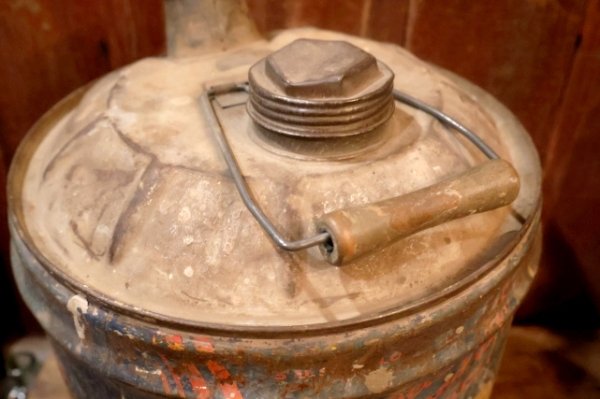 画像9: dp-251008-85 WANDA 1940's-1950's MOTOR OIL 5 U.S. GALLONS CAN