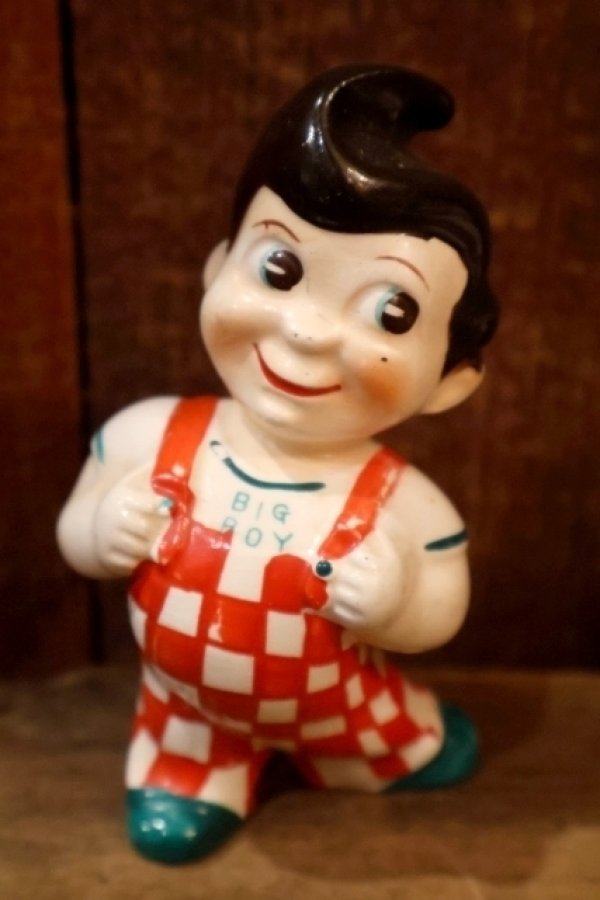 画像2: ct-251105-74 Bob's Big Boy / 1950's-1960's Ceramic Salt and Pepper Shaker