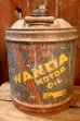 画像4: dp-251008-85 WANDA 1940's-1950's MOTOR OIL 5 U.S. GALLONS CAN (4)
