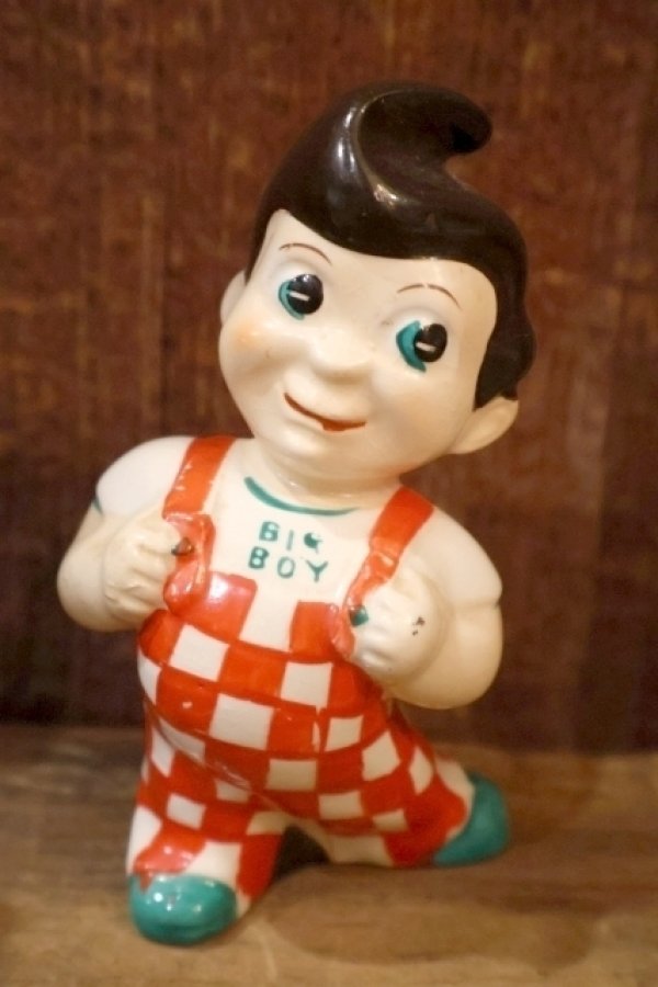 画像4: ct-251105-74 Bob's Big Boy / 1950's-1960's Ceramic Salt and Pepper Shaker