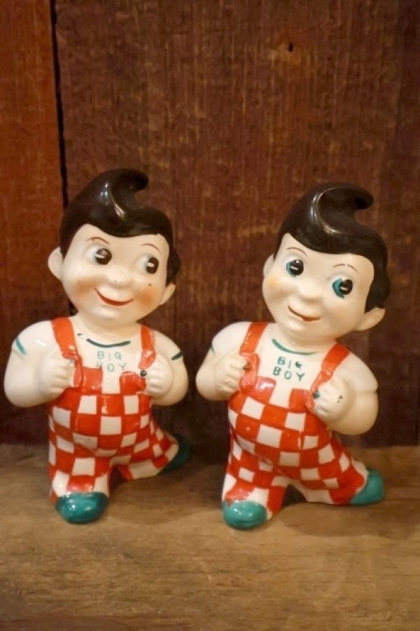 画像1: ct-251105-74 Bob's Big Boy / 1950's-1960's Ceramic Salt and Pepper Shaker