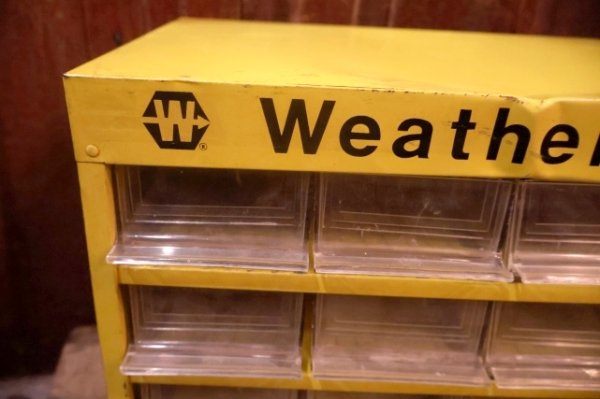 画像2: dp-250701-19 Weatherhead 1970's Metal Auto Parts Cabinet