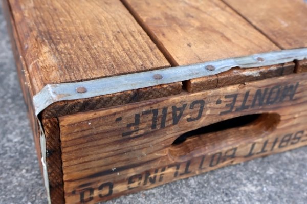 画像14: dp-250701-09 Nesbitt's Oranges / 1950's Wood Crate Box