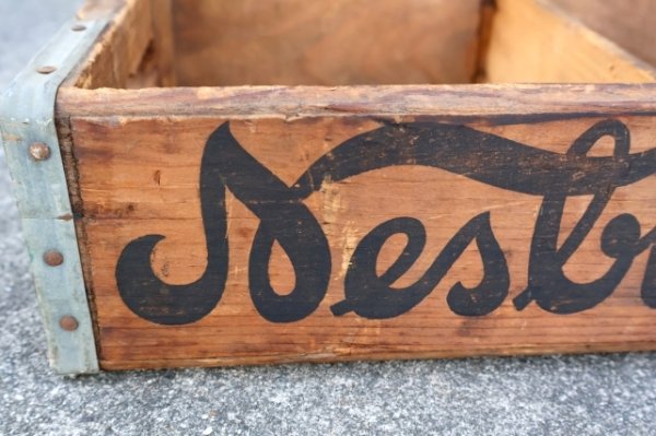 画像2: dp-250701-09 Nesbitt's Oranges / 1950's Wood Crate Box