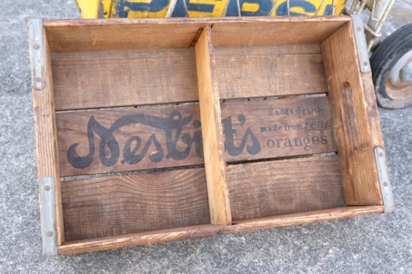 画像9: dp-250701-09 Nesbitt's Oranges / 1950's Wood Crate Box