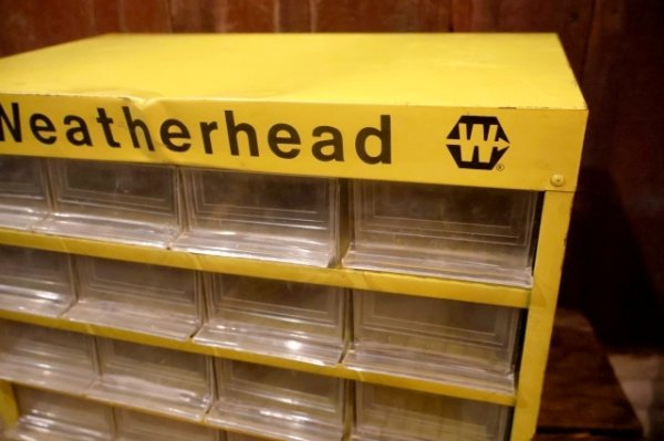 画像3: dp-250701-19 Weatherhead 1970's Metal Auto Parts Cabinet