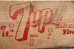 画像2: dp-250701-08 7 Up / 1960's-1970's Wood Crate Box (2)